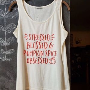 Pumpkin Spice Tank